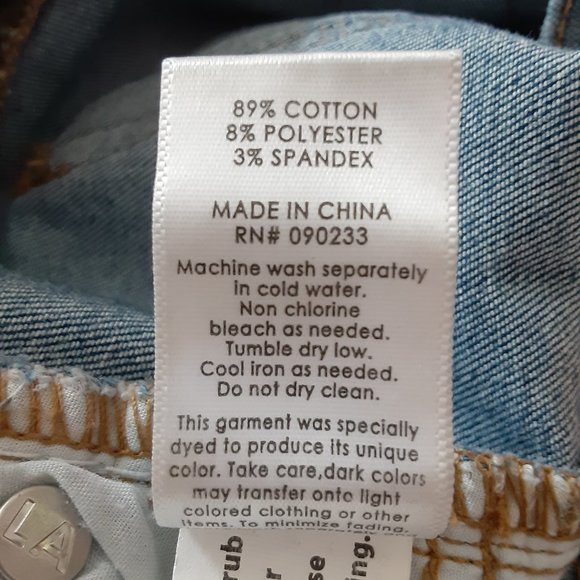 PAC SUN color block denim Ankle Jegging (26) - Picture 9 of 10